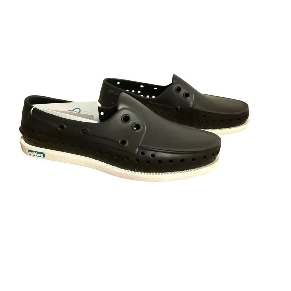 Brand New Native Shoes Howard in Jiffy Black Slip On Youth